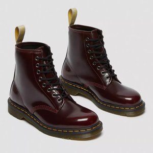 Pair of Dark Red Oxblood Doc Marten lace up combat boots